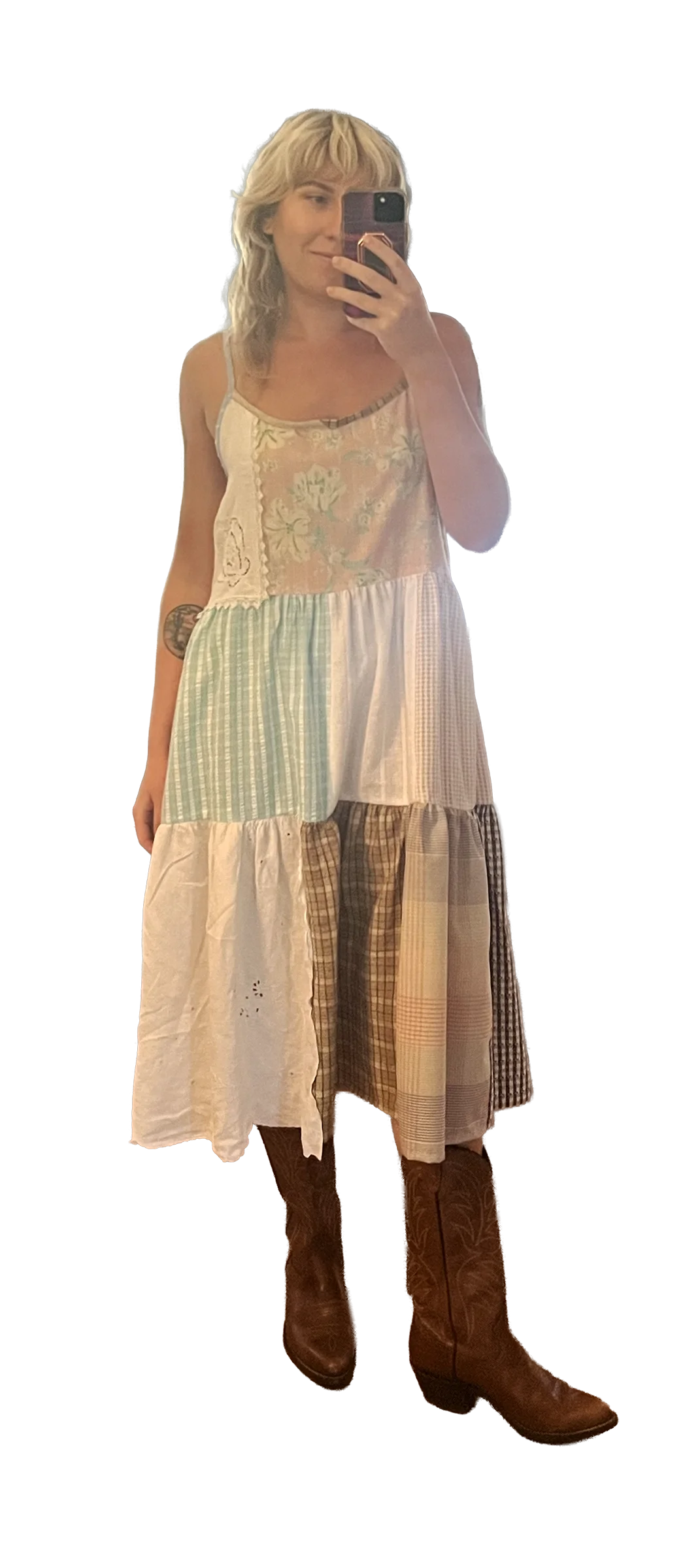 Patchwork dress
